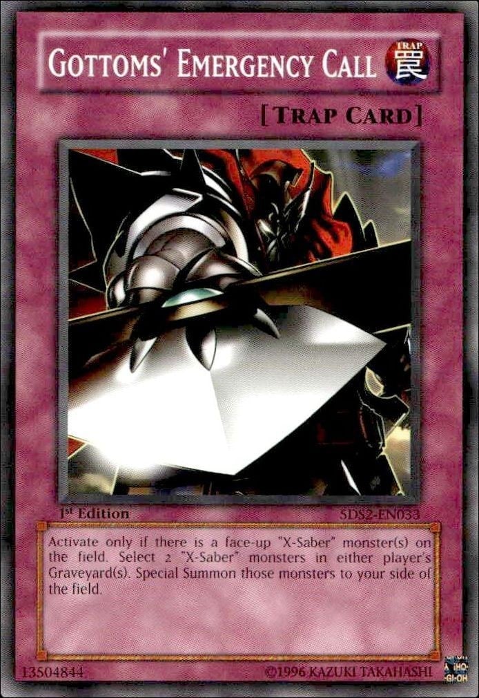 Gottoms' Emergency Call 2009 Yu-Gi-Oh! 5d's Starter Deck 2009 #5DS2-EN033 Yu-Gi-Oh! Card - Front 2009 Yu-Gi-Oh! 5d's Starter Deck 2009 Gottoms' Emergency Call #5DS2-EN033 Yu-Gi-Oh! card front