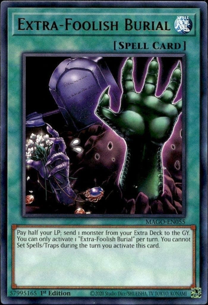Extra-Foolish Burial - Front