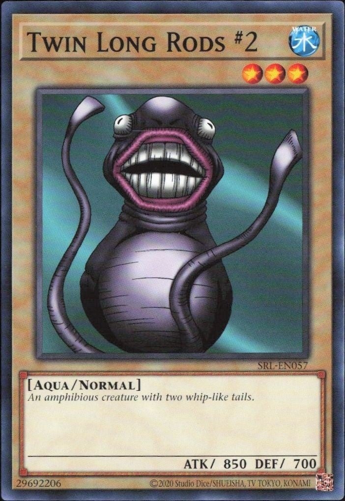 2023 Yu-Gi-Oh Spell Ruler Twin Long Rods #SRL-EN057 trading card