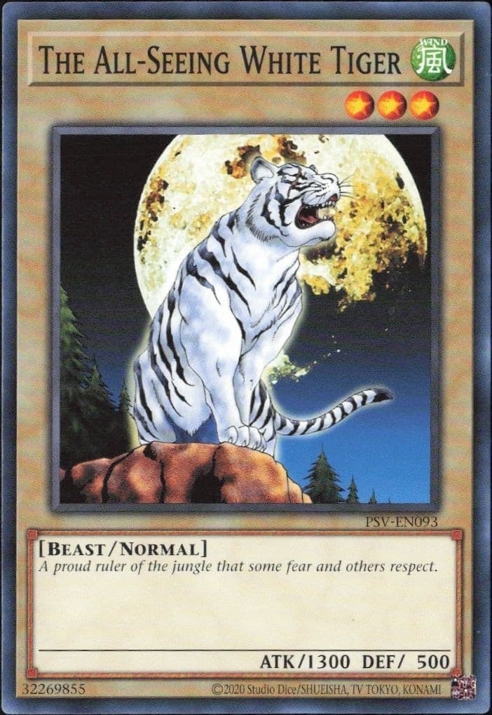 The All-Seeing White Tiger - Front