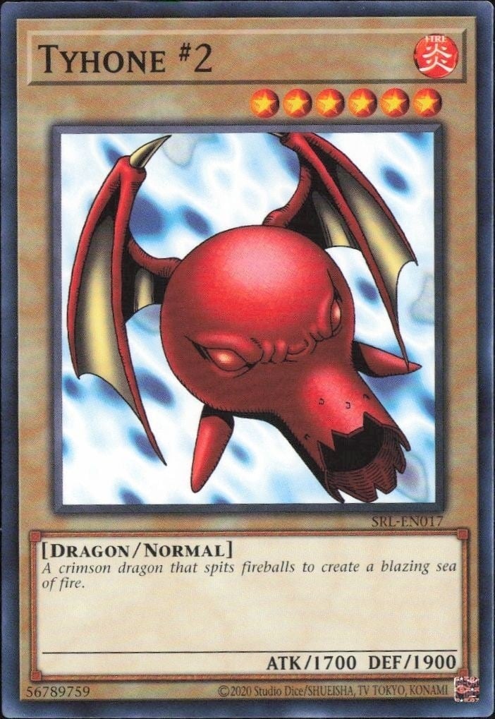 2023 Yu-Gi-Oh Spell Ruler Tyhone #SRL-EN017 trading card