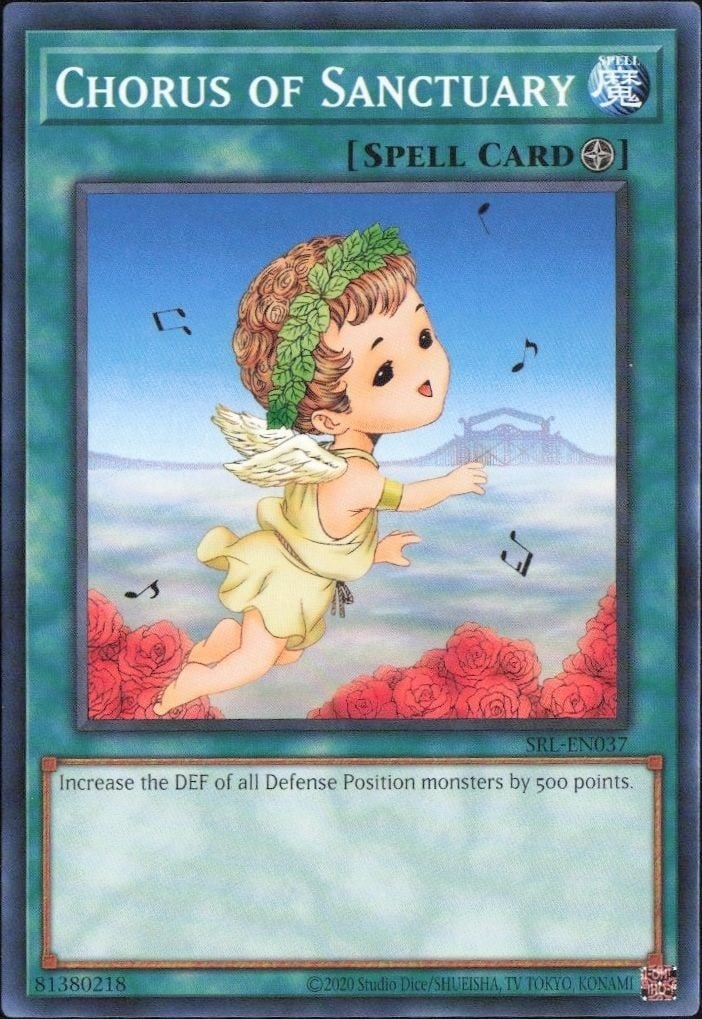 2023 Yu-Gi-Oh Spell Ruler Chorus of Sanctuary #SRL-EN037 trading card