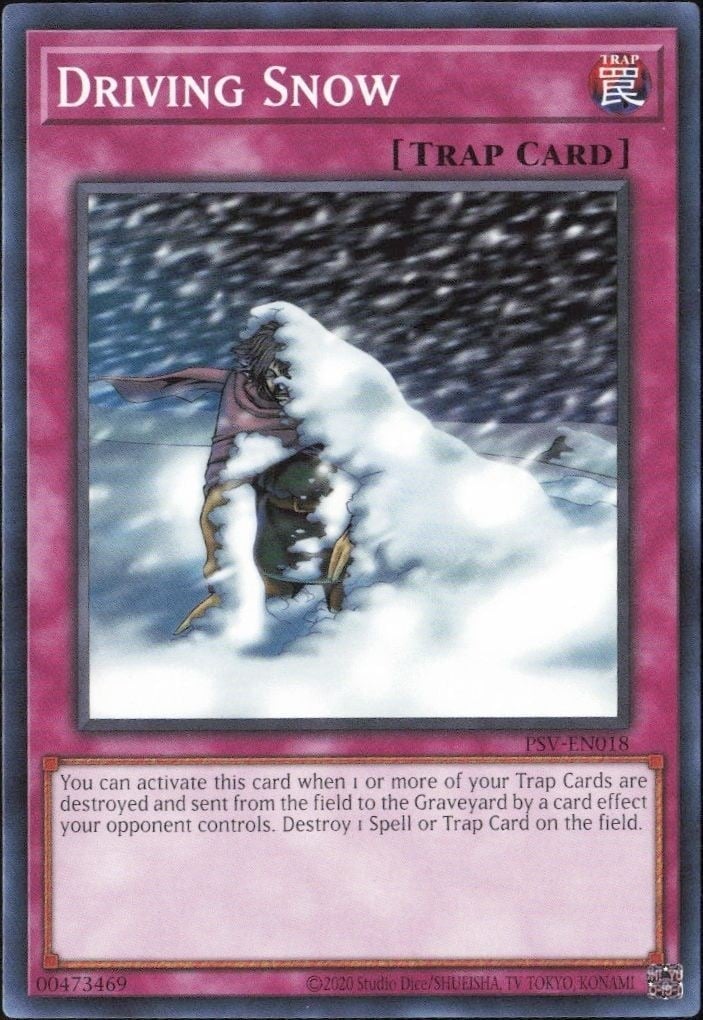 Driving Snow 2023 Yu-Gi-Oh! Pharaoh's Servant #PSV-EN018 Yu-Gi-Oh! Card - Front 2023 Yu-Gi-Oh! Pharaoh's Servant Driving Snow #PSV-EN018 Yu-Gi-Oh! card front