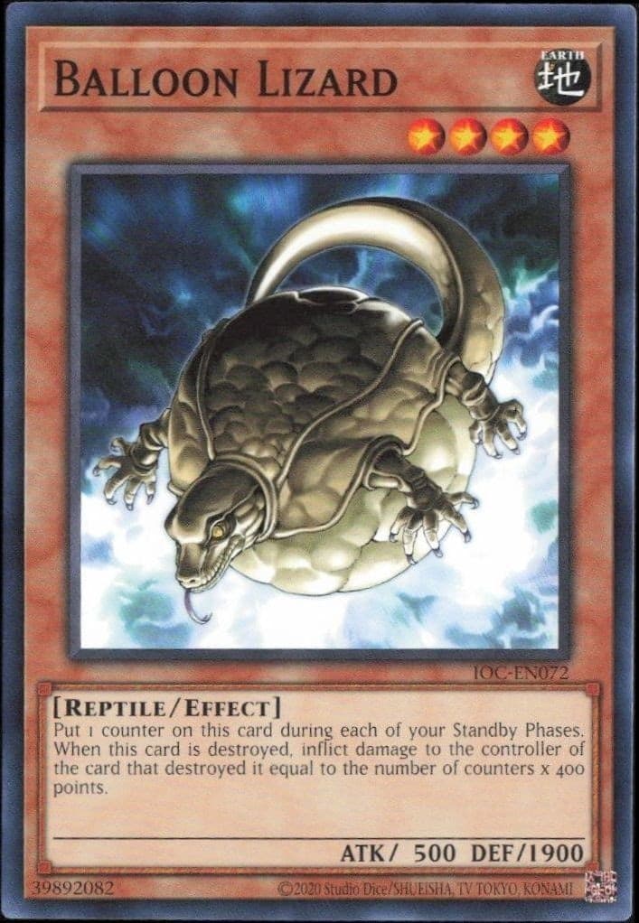 Balloon Lizard - Front