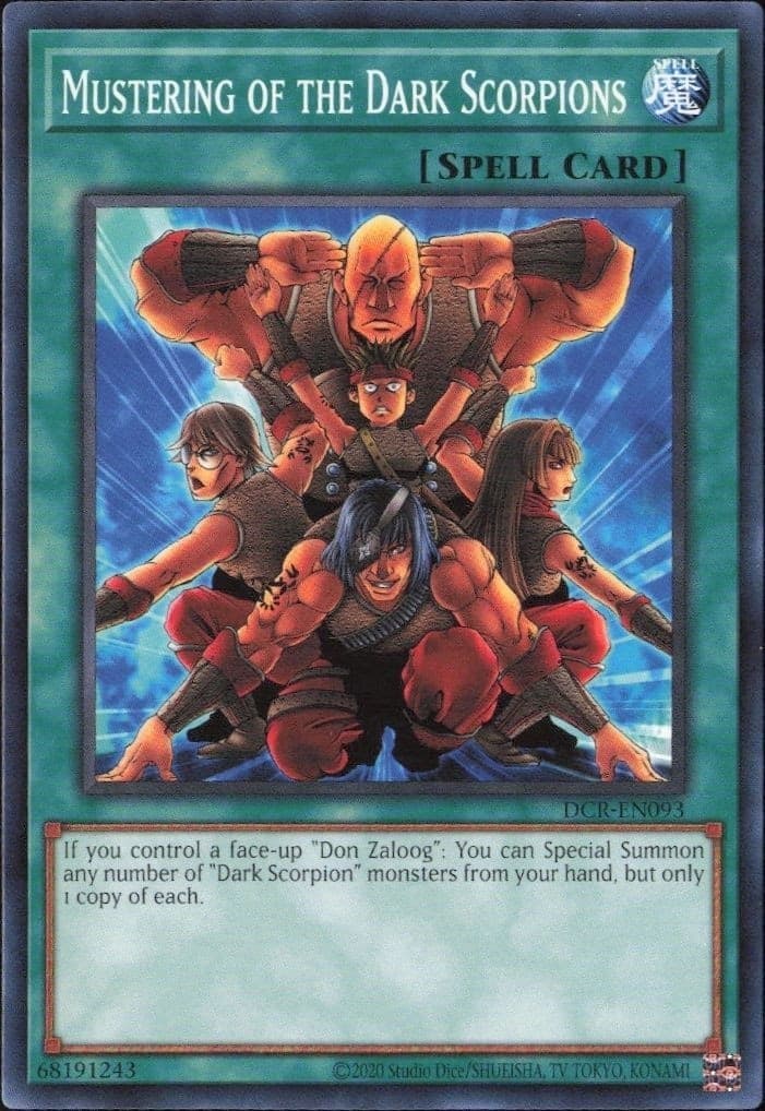 Master Of The Dark Scorpion - Front