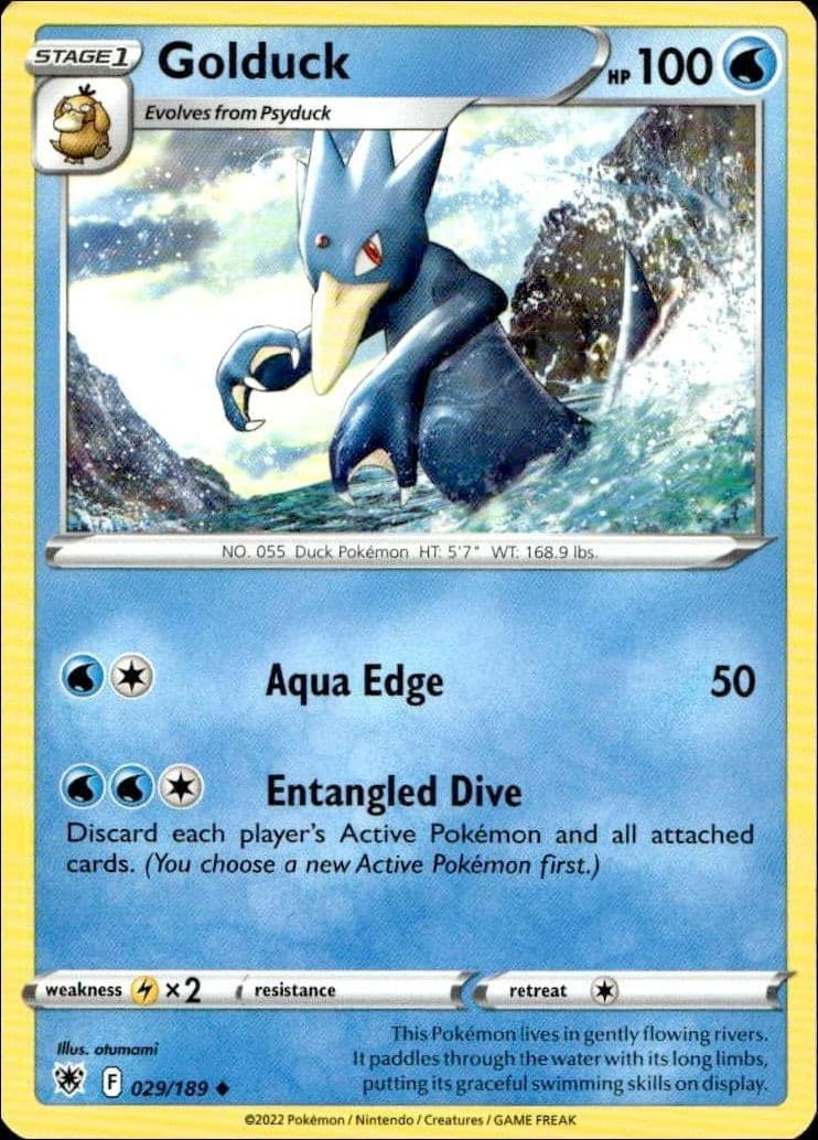 Golduck - Front