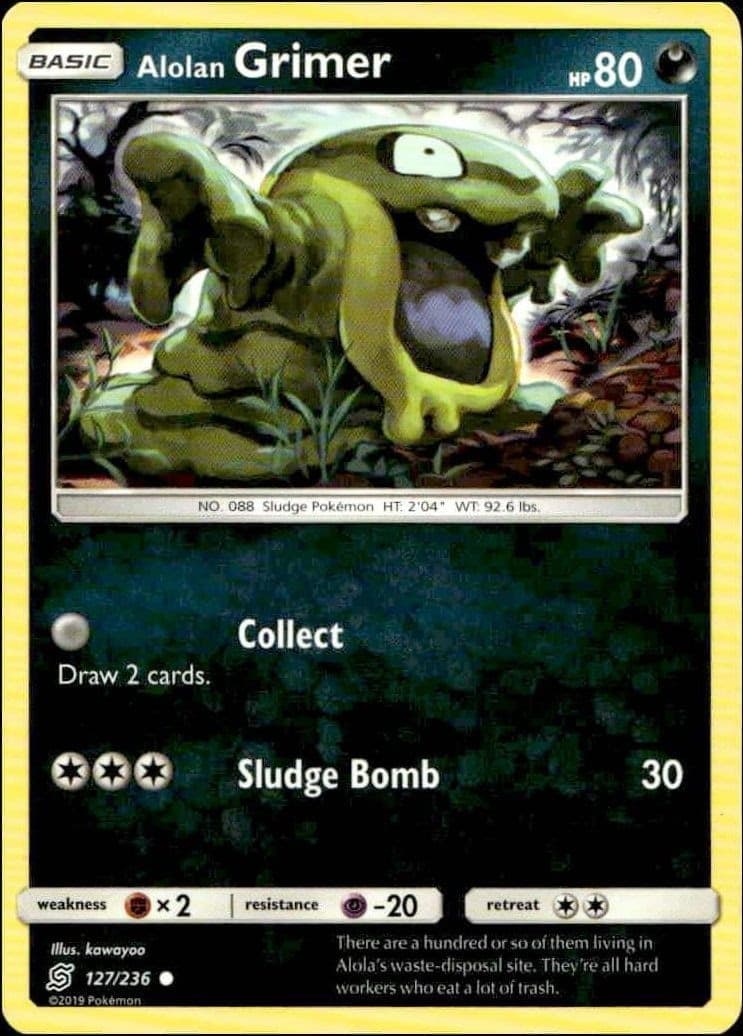 Alolan Grimer - Front