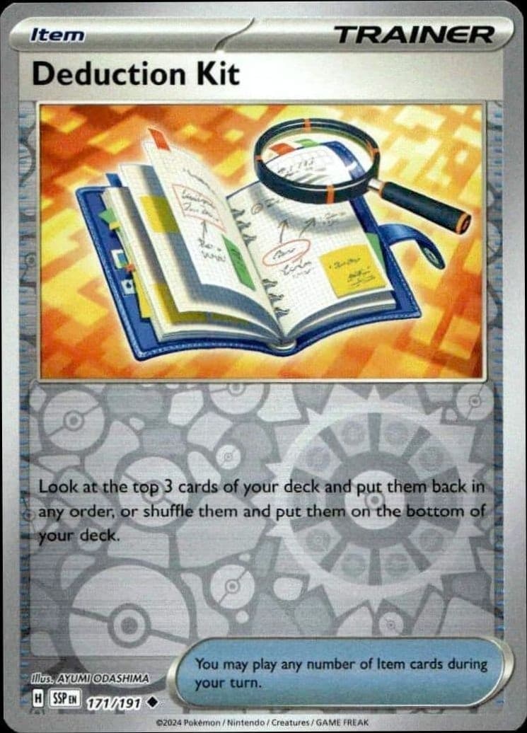 Deduction Kit - Front