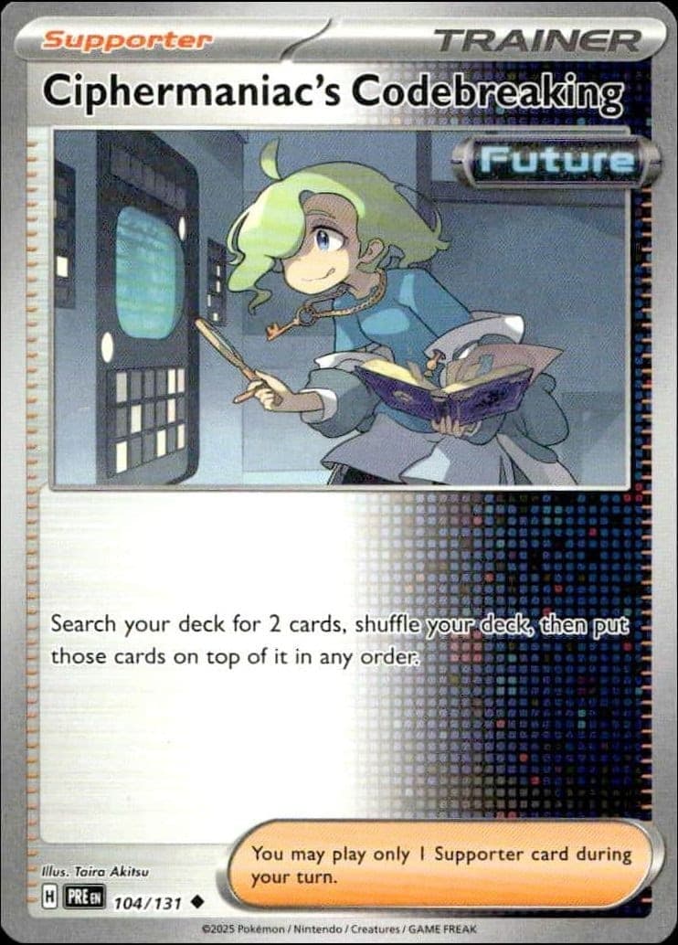 Ciphermaniac's Codebreaking - Front