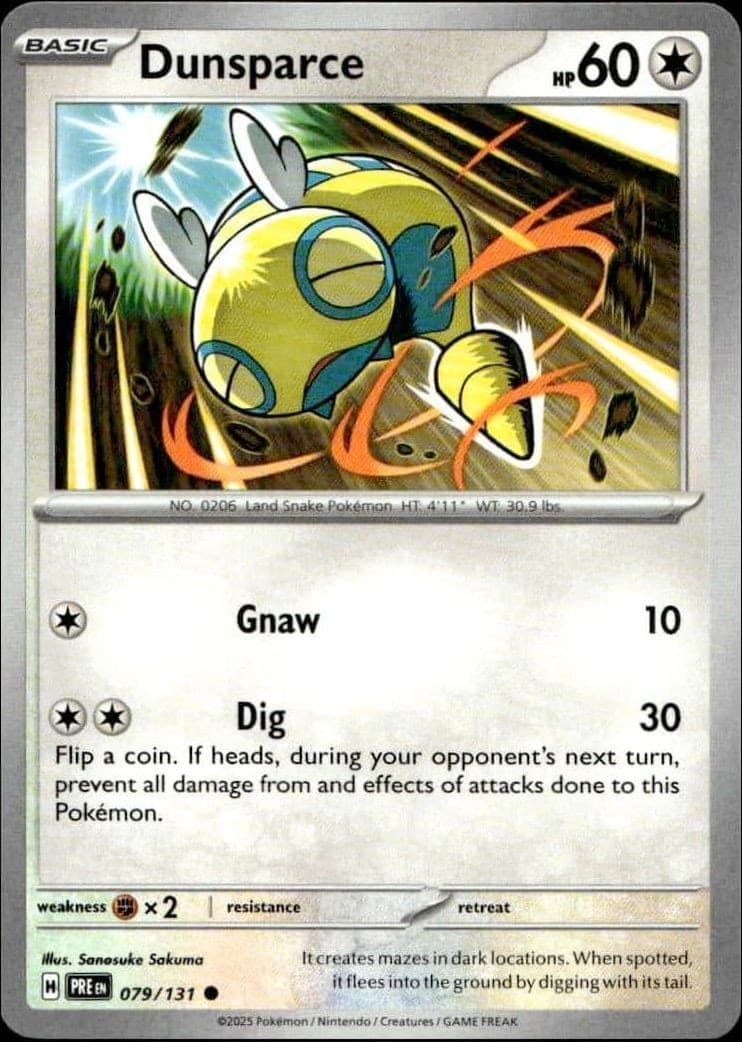 Dunsparce - Front