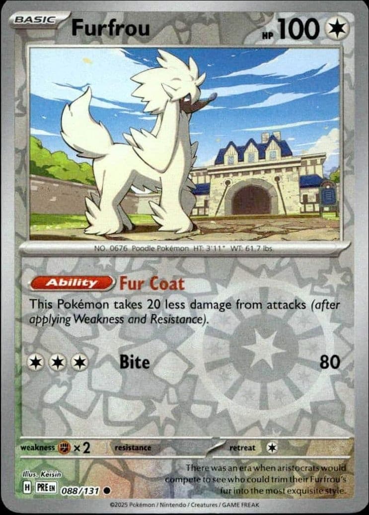 Furfrou - Front