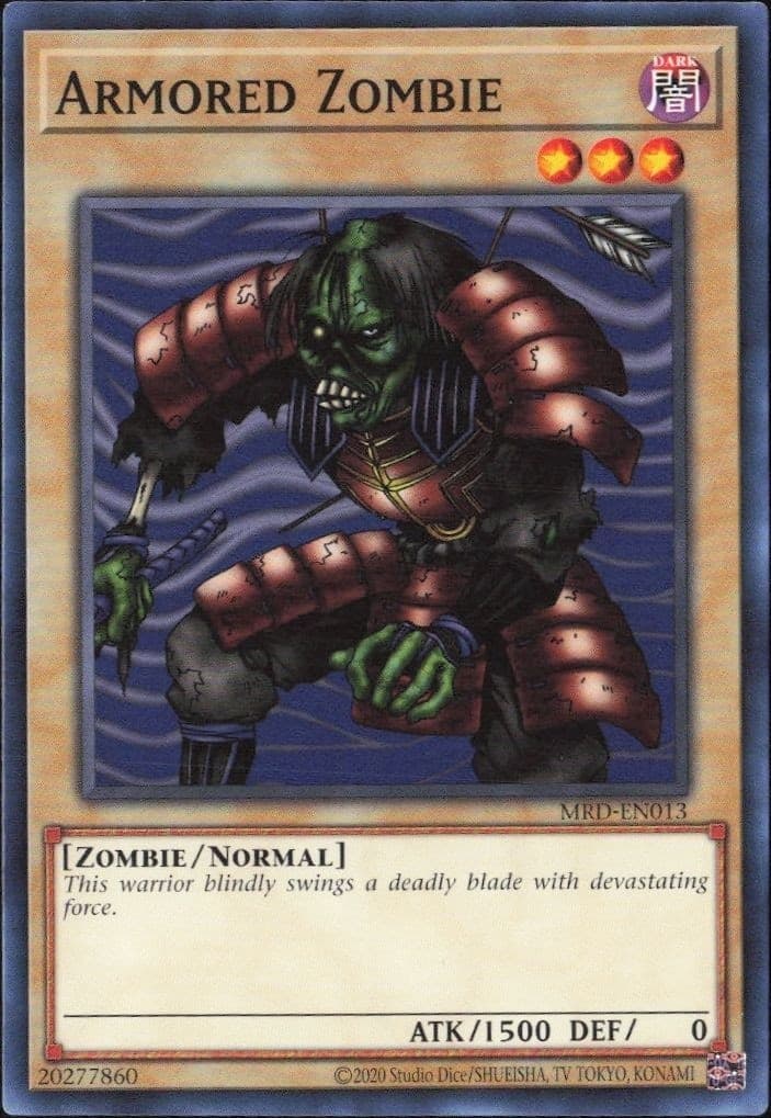 Armored Zombie - Front