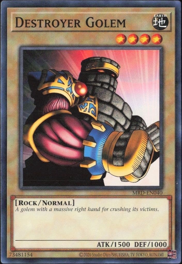 Destroyer Golem - Front