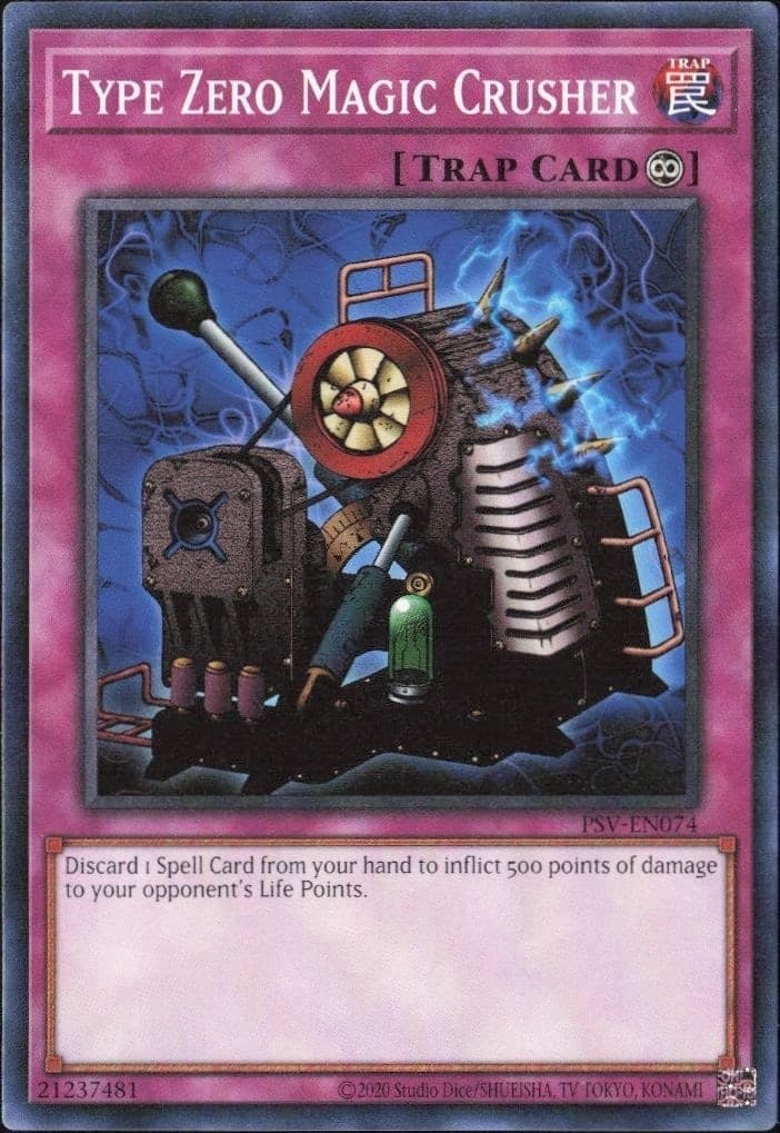 Type Zero Magic Crusher - Front