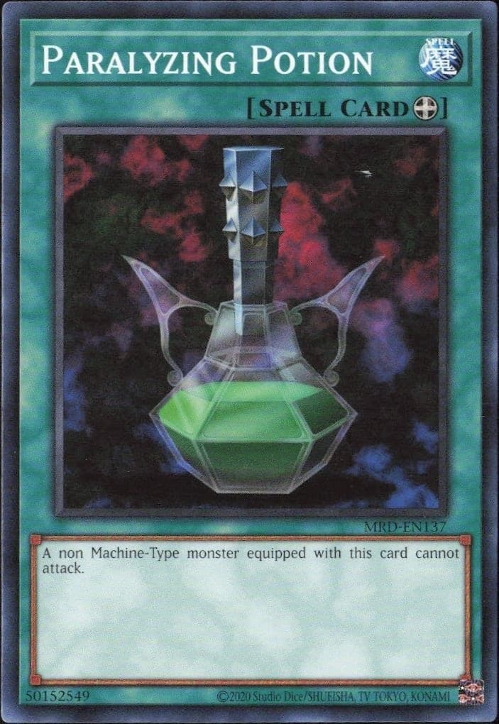 Paralyzing Potion - Front