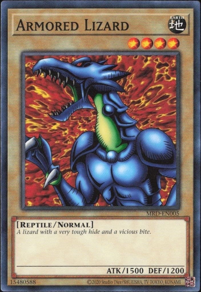 Armored Lizard - Front