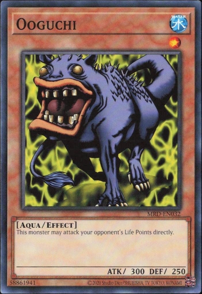 2023 Yu-Gi-Oh Metal Raiders Ooguchi #MRD-EN032 trading card