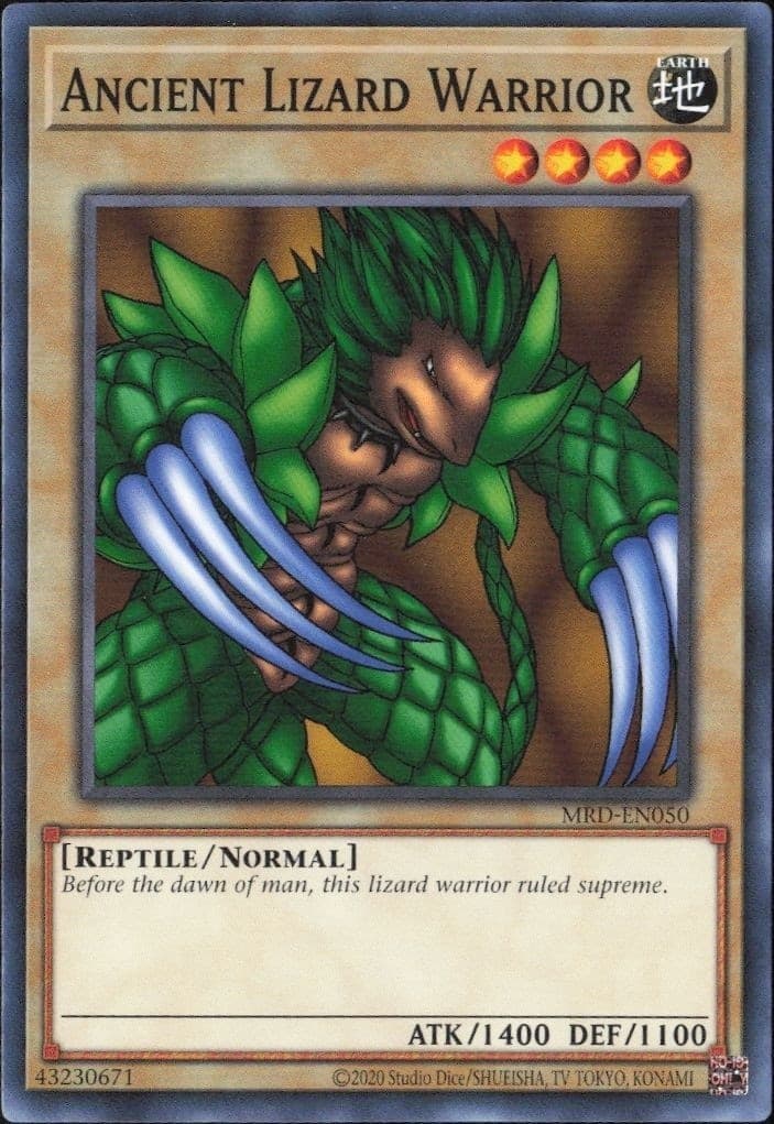 Ancient Lizard Warrior - Front