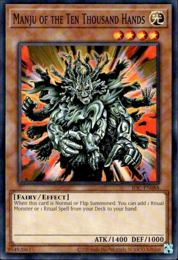 Manju Of The Ten Thousand Hands - Front