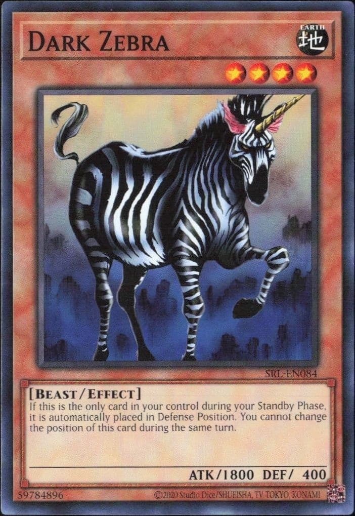 Dark Zebra - Front