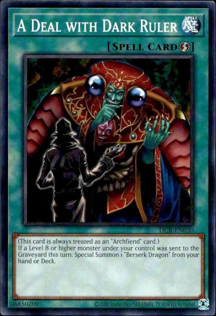A Deal With Dark Ruler - Front