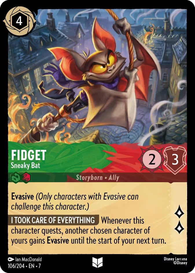 Fidget - Sneaky Bat Fidget - Sneaky Bat - Image 1
