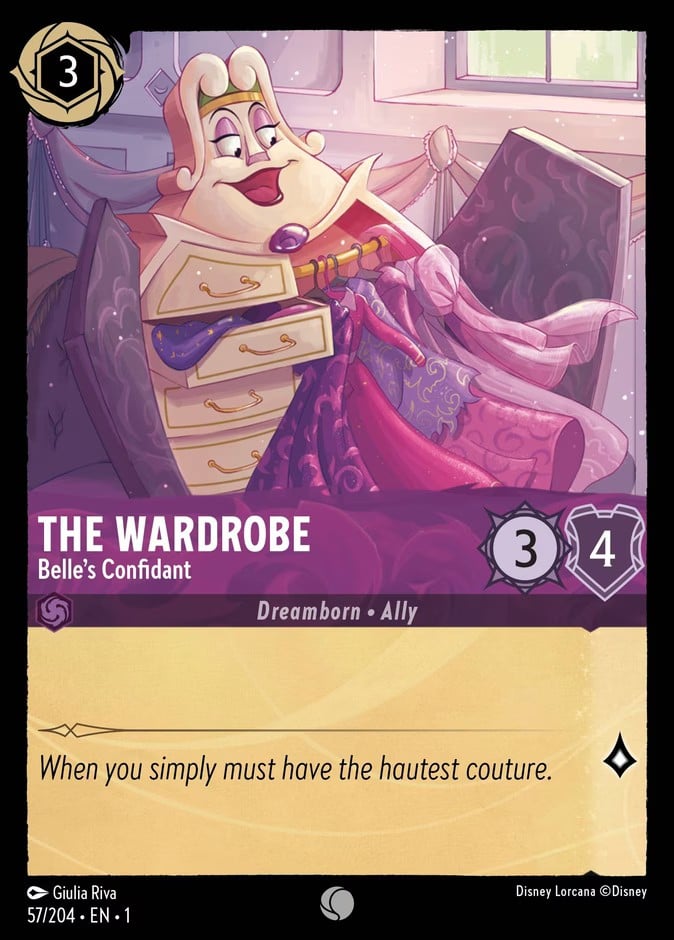 The Wardrobe - Belle's Confidant The Wardrobe - Belle's Confidant - Image 1