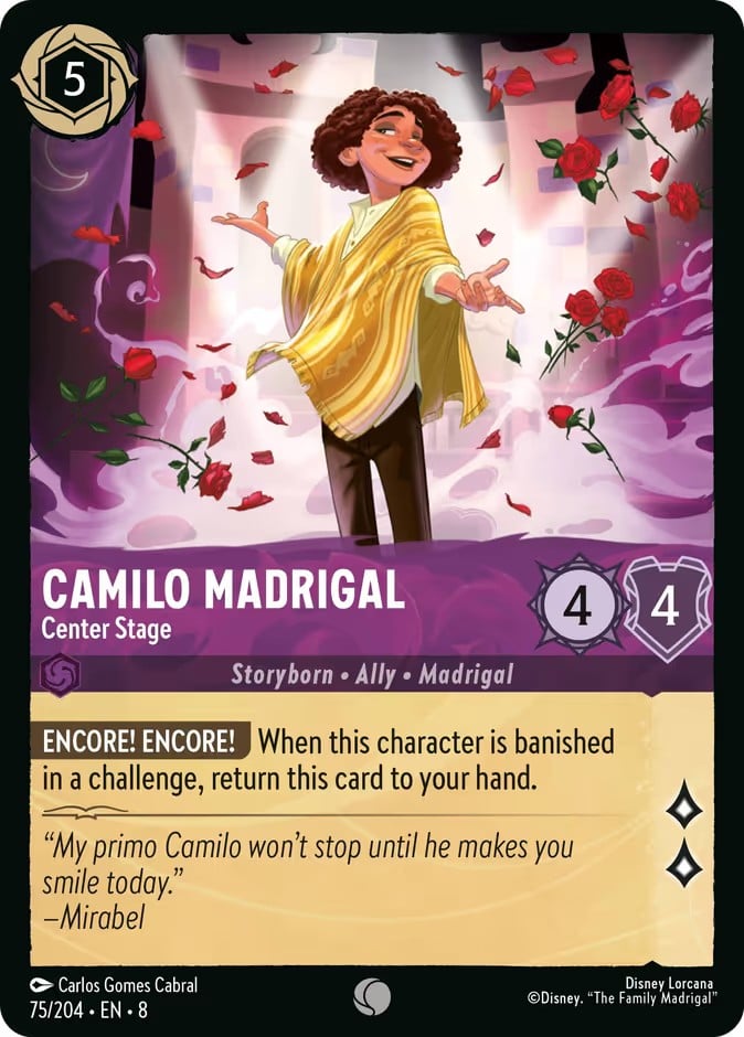 Camilo Madrigal - Center Stage Camilo Madrigal - Center Stage - Image 1