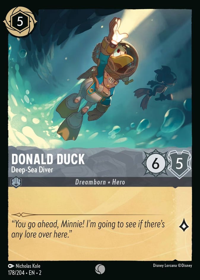 Donald Duck - Deep-Sea Diver Donald Duck - Deep-Sea Diver - Image 1