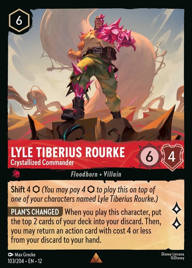 Lyle Tiberius Rourke - Crystallized Commander Lyle Tiberius Rourke - Crystallized Commander - Image 1