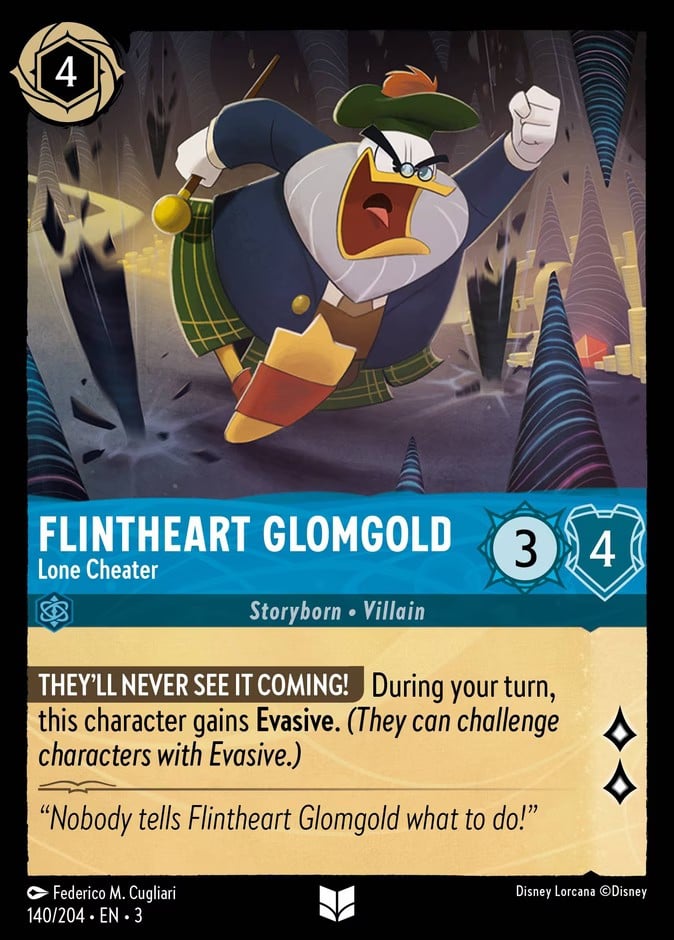 Flintheart Glomgold - Lone Cheater Flintheart Glomgold - Lone Cheater - Image 1