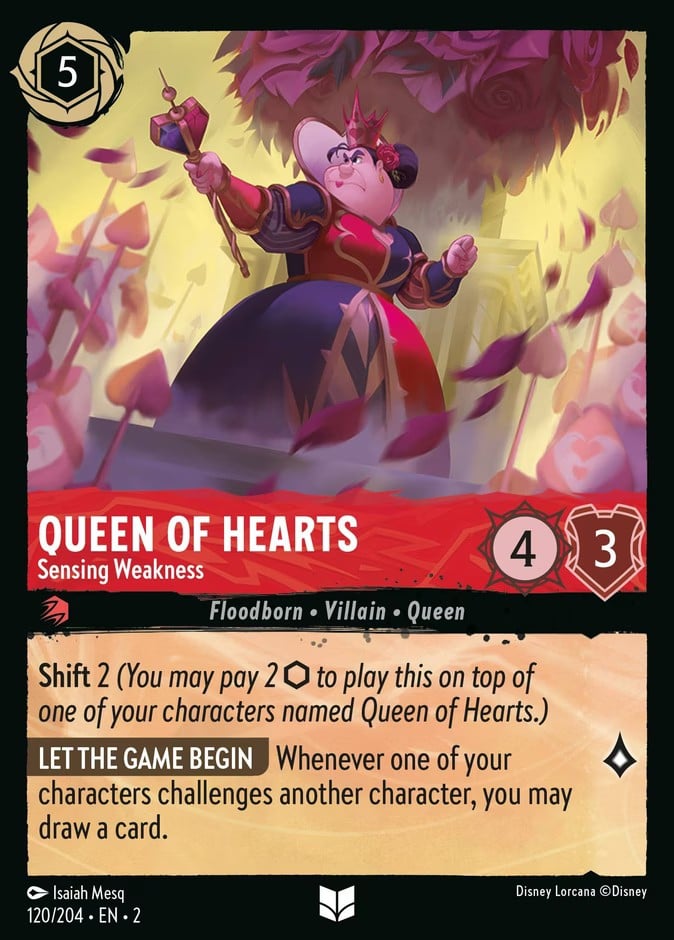 Queen of Hearts - Sensing Weakness Queen of Hearts - Sensing Weakness - Image 1
