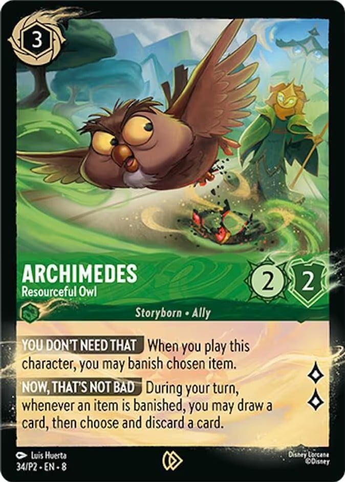Archimedes - Resourceful Owl Archimedes - Resourceful Owl - Image 1