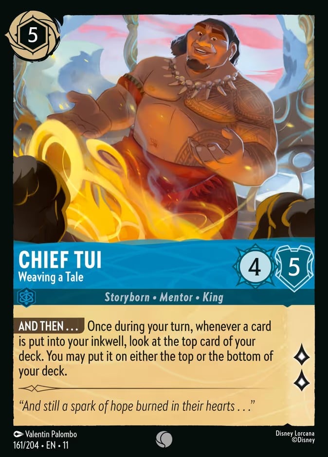 Chief Tui - Weaving a Tale Chief Tui - Weaving a Tale - Image 1