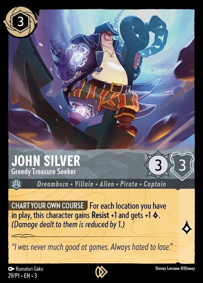 John Silver - Greedy Treasure Seeker John Silver - Greedy Treasure Seeker - Image 1