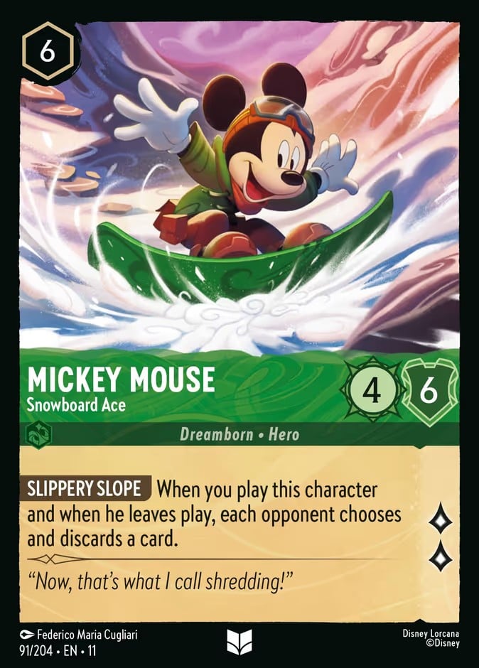 Mickey Mouse - Snowboard Ace Mickey Mouse - Snowboard Ace - Image 1