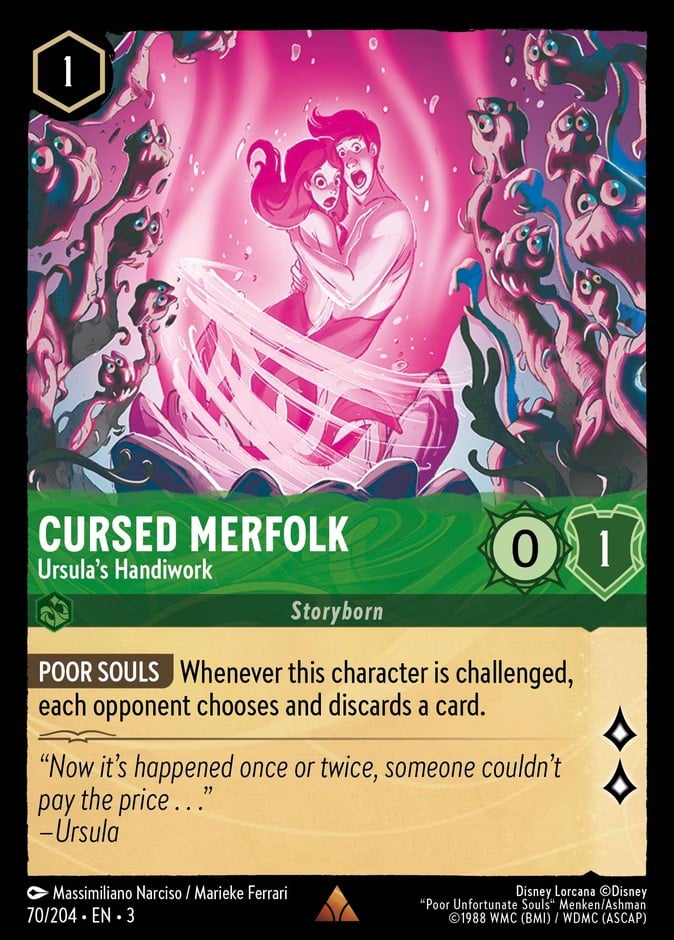 Cursed Merfolk - Ursula's Handiwork Cursed Merfolk - Ursula's Handiwork - Image 1