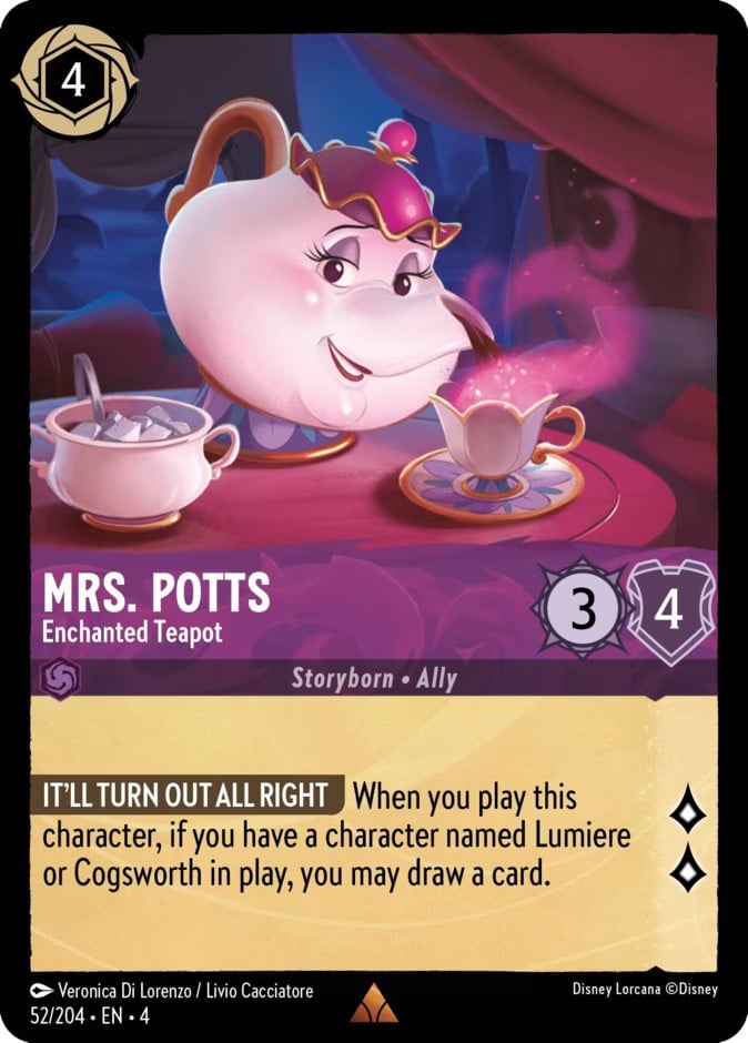 Mrs. Potts - Enchanted Teapot Mrs. Potts - Enchanted Teapot - Image 1