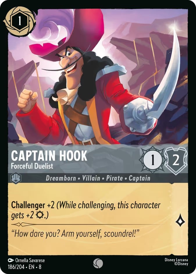 Captain Hook - Forceful Duelist Captain Hook - Forceful Duelist - Image 1