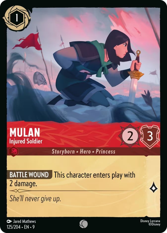 Mulan - Injured Soldier Mulan - Injured Soldier - Image 1