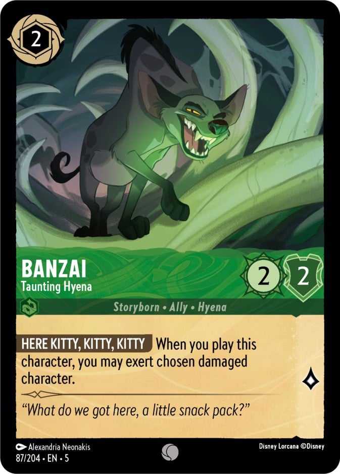 Banzai - Taunting Hyena Banzai - Taunting Hyena - Image 1