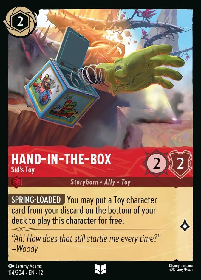 Hand-in-the-Box - Sid's Toy Hand-in-the-Box - Sid's Toy - Image 1