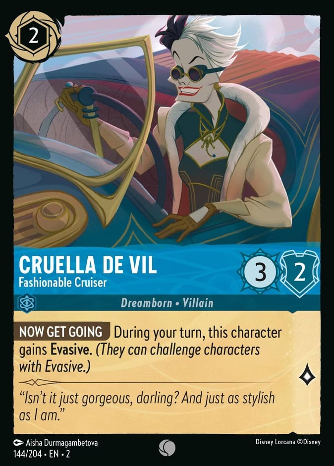 Cruella De Vil - Fashionable Cruiser Cruella De Vil - Fashionable Cruiser - Image 1