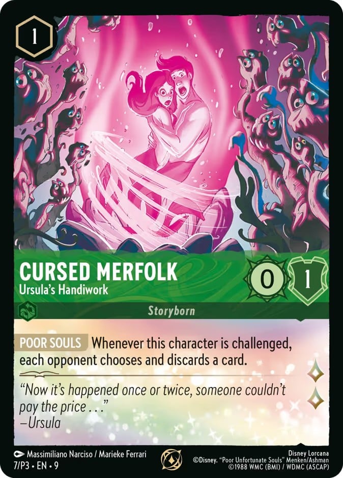 Cursed Merfolk - Ursula's Handiwork Cursed Merfolk - Ursula's Handiwork - Image 1