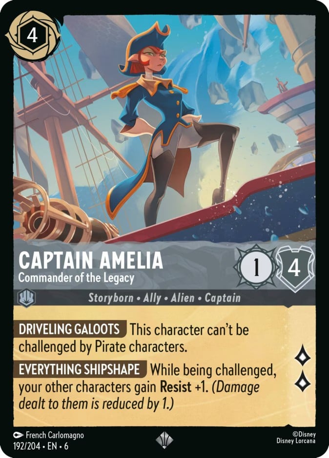 Captain Amelia - Commander of the Legacy Captain Amelia - Commander of the Legacy - Image 1
