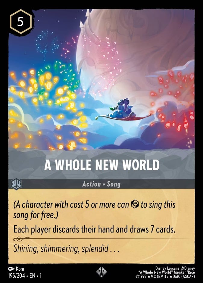A Whole New World A Whole New World - Image 1