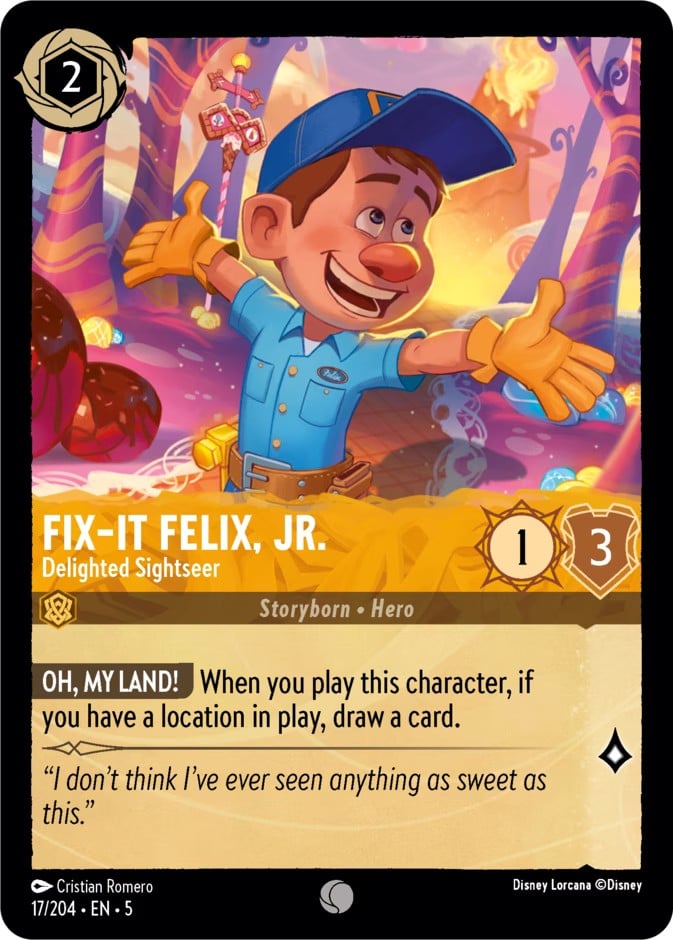 Fix-It Felix, Jr. - Delighted Sightseer Fix-It Felix, Jr. - Delighted Sightseer - Image 1