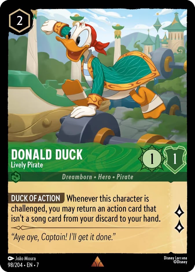 Donald Duck - Lively Pirate Donald Duck - Lively Pirate - Image 1