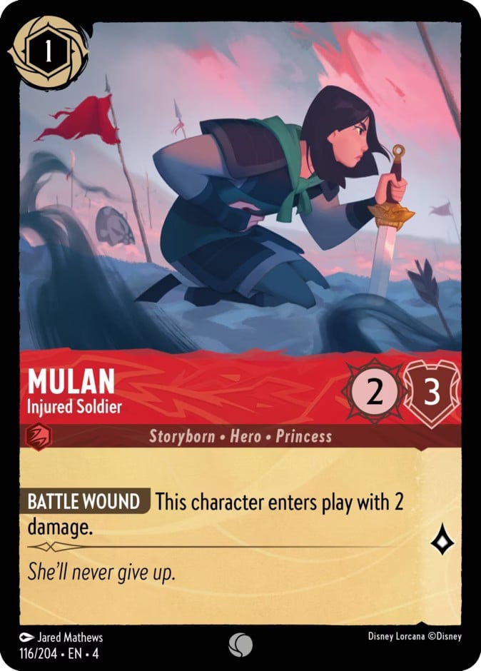 Mulan - Injured Soldier Mulan - Injured Soldier - Image 1