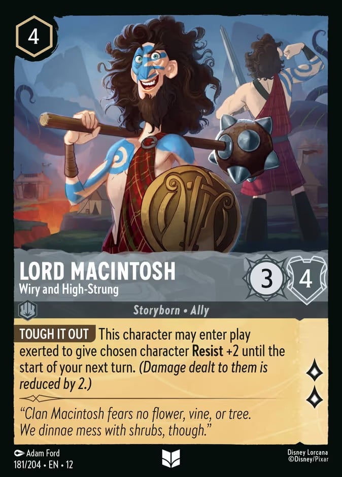 Lord Macintosh - Wiry and High-Strung Lord Macintosh - Wiry and High-Strung - Image 1